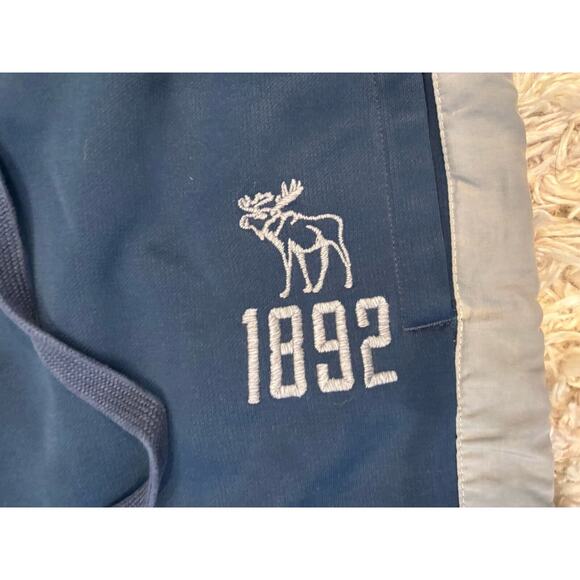 Vintage Abercrombie & Fitch SweatPants Mens M Medium Blue Joggers Track Y2K - Picture 2 of 6